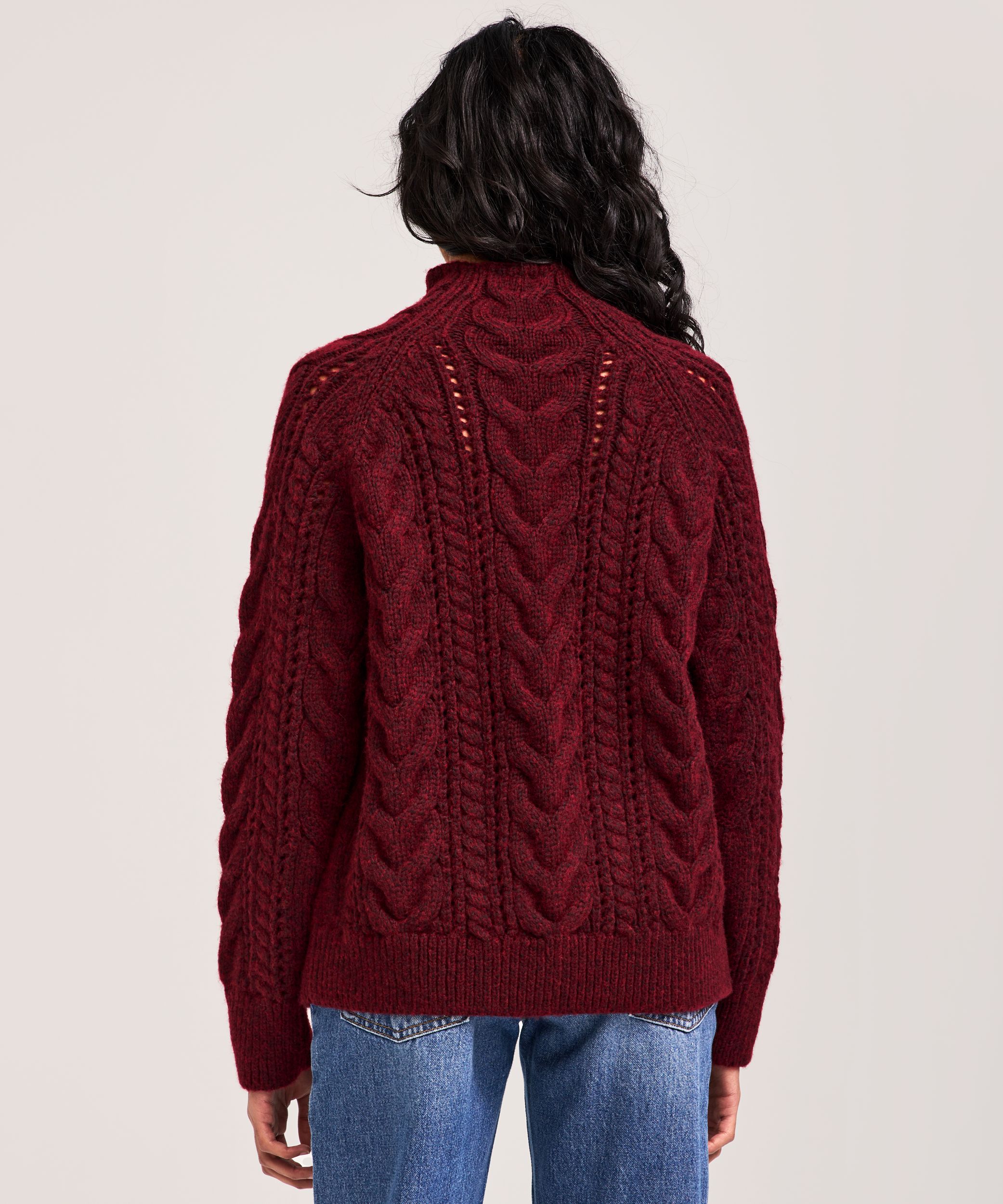 Chandail à motif torsadé pour femmes, Heritage, WindRiver