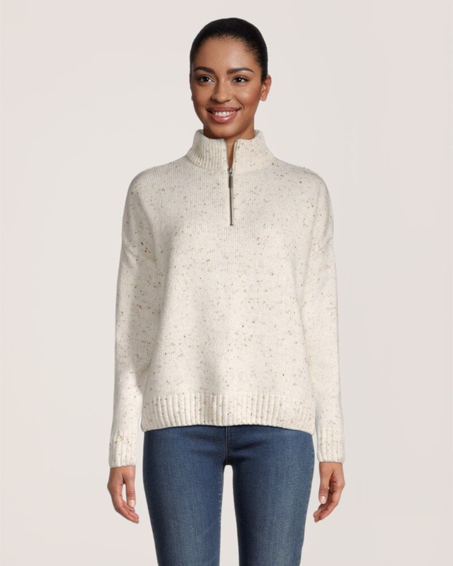 WindRiver Women's Heritage 1/4 Zip Pullover Sweater