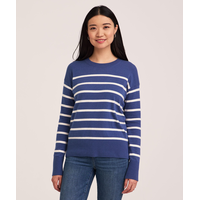 Denver Hayes Women's Everyday Cotton Crewneck Pullover Sweater