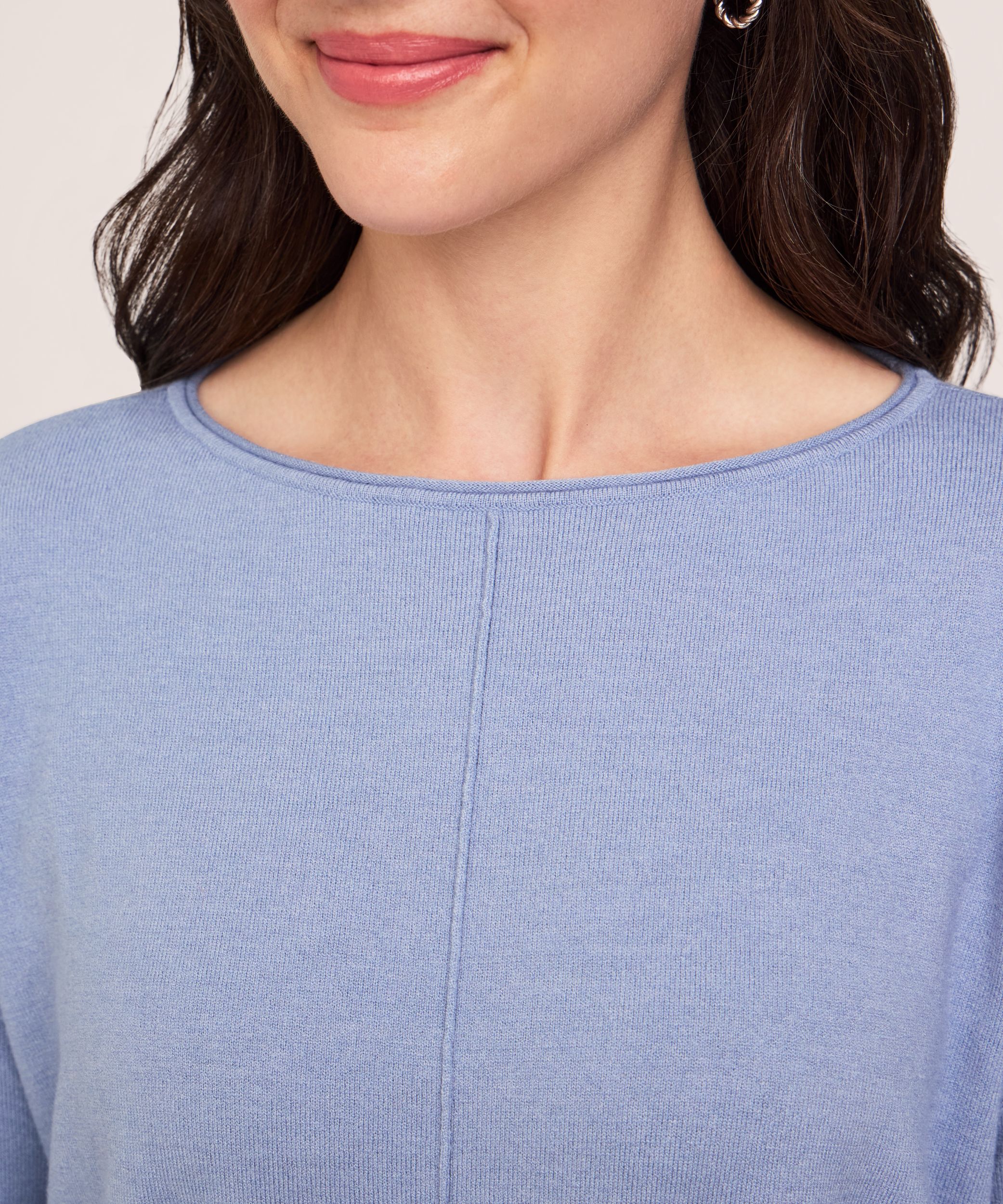 Denver Hayes Women's Relaxed Boatneck Pullover Sweater