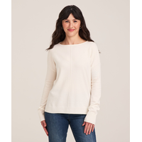 Denver Hayes Women's Relaxed Boatneck Pullover Sweater