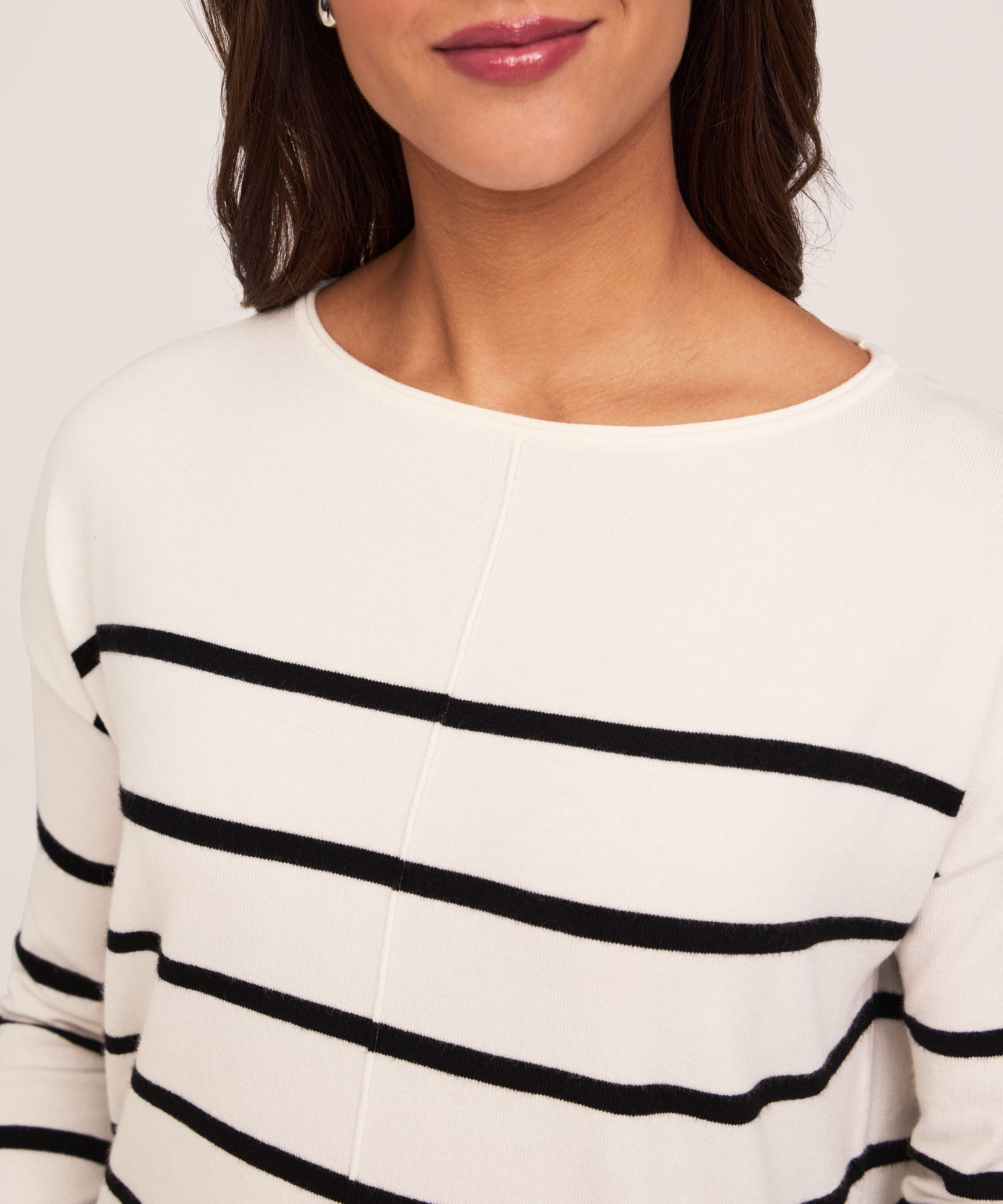 Chandail à encolure bateau et de coupe décontractée pour femmes, Denver Hayes