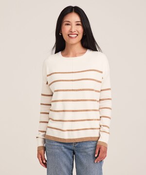Denver Hayes Women's Relaxed Boatneck Pullover Sweater