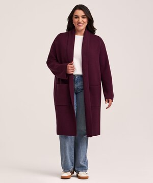 Denver Hayes Women's Double Knit Coatigan