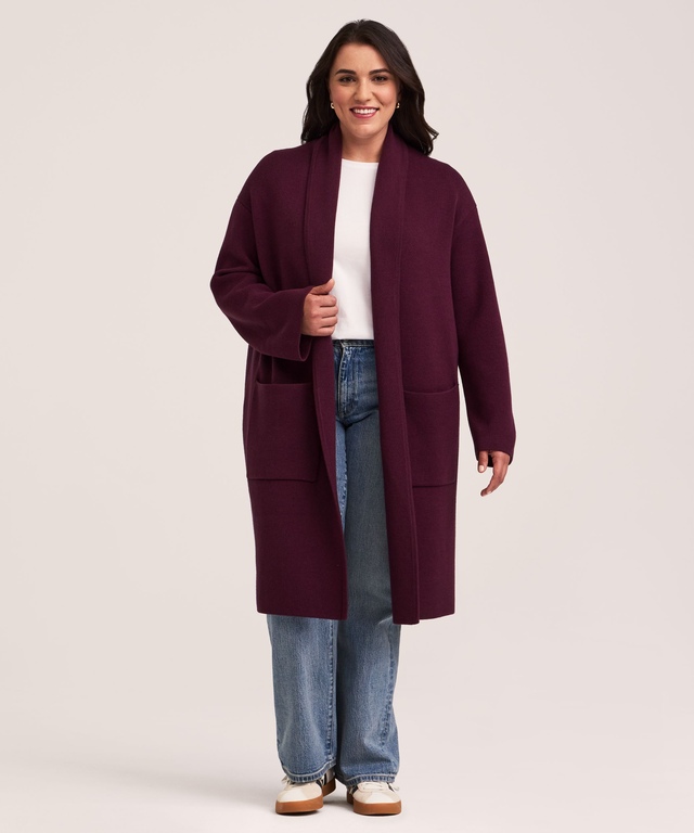 Denver Hayes Women's Double Knit Coatigan