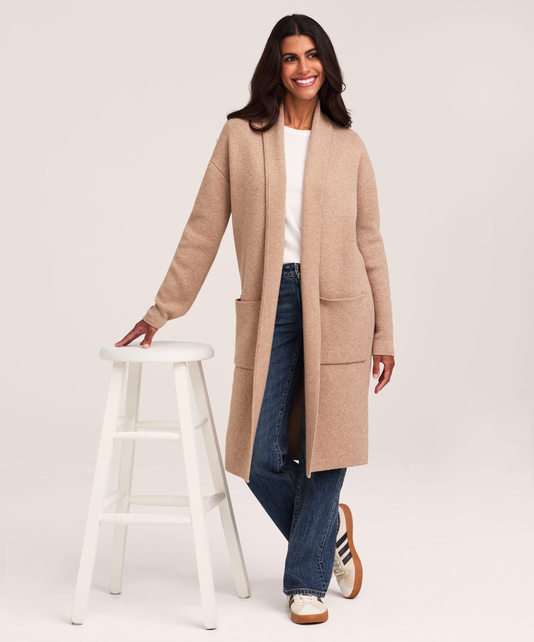 Denver Hayes Women's Double Knit Coatigan