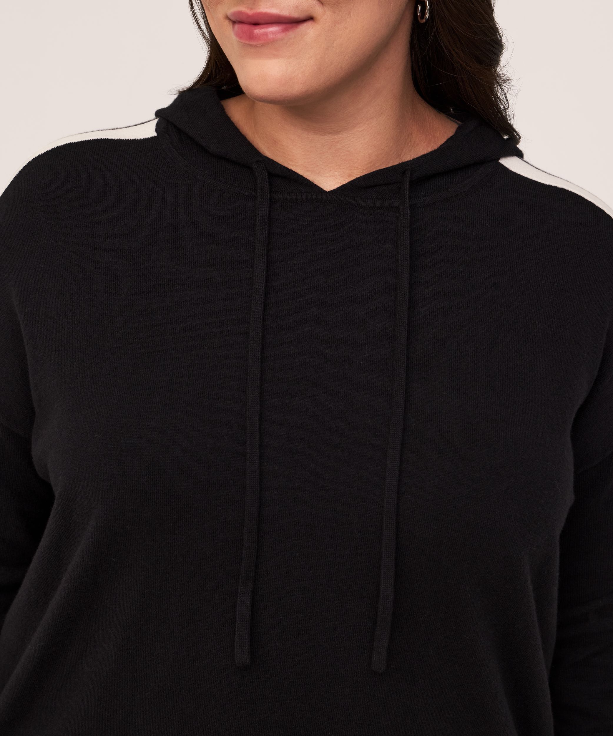 Chandail à capuche à enfiler de tous les jours en coton pour femmes, Denver Hayes