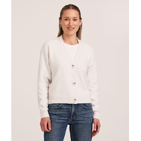 Denver Hayes Soft Cozy Button-Up Cardigan