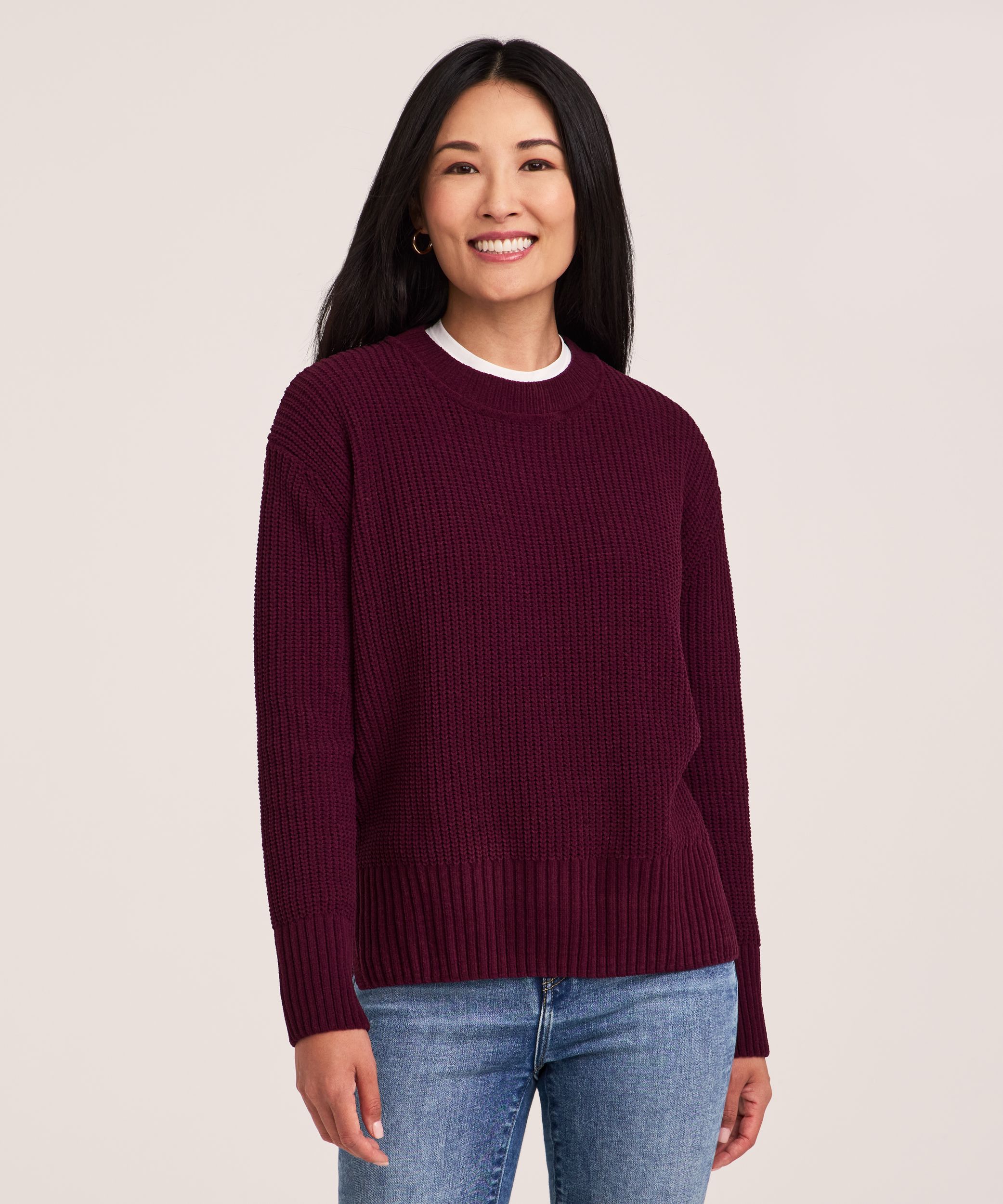 Denver Hayes Women's Crewneck Pullover Sweater