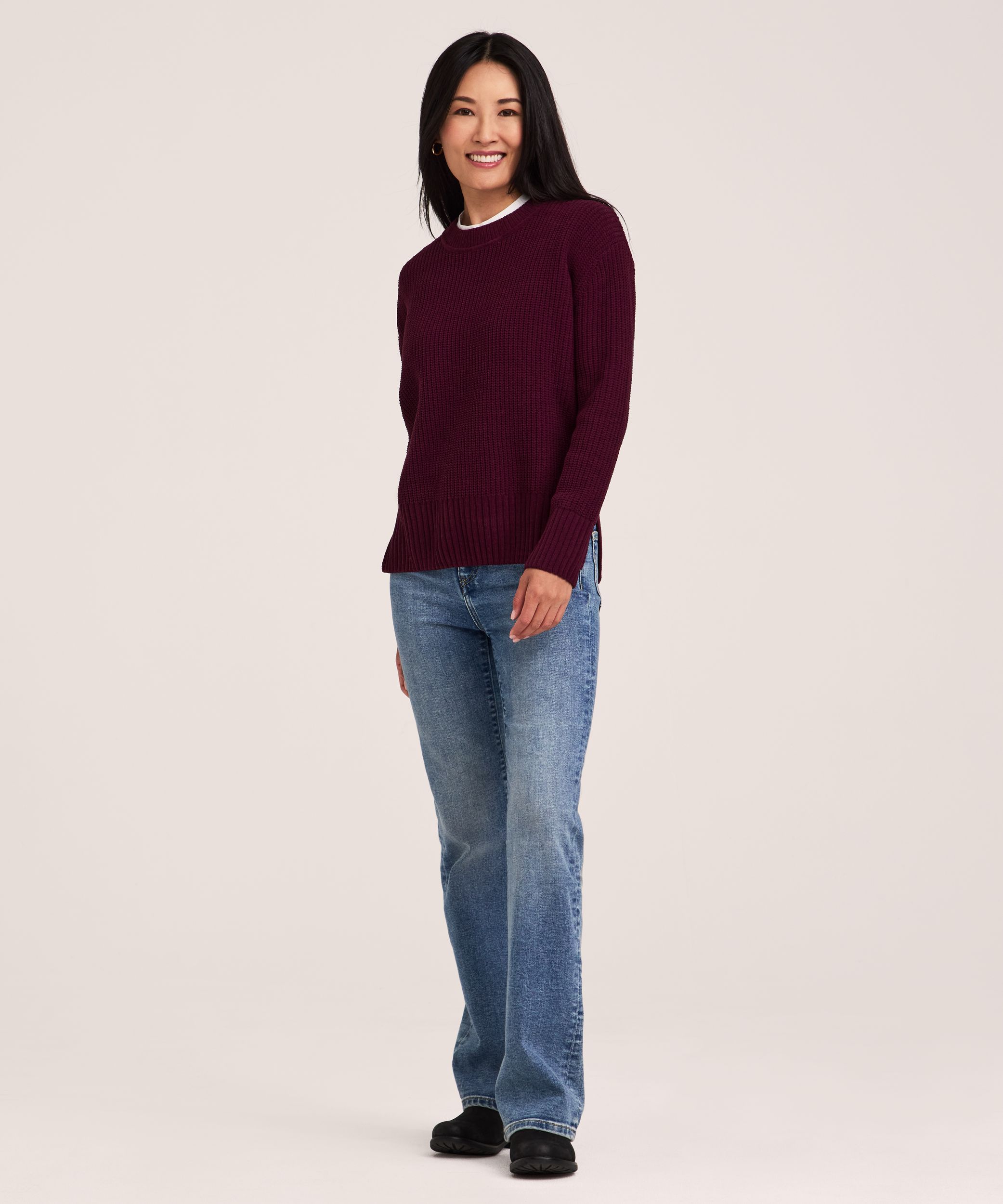 Denver Hayes Women's Crewneck Pullover Sweater