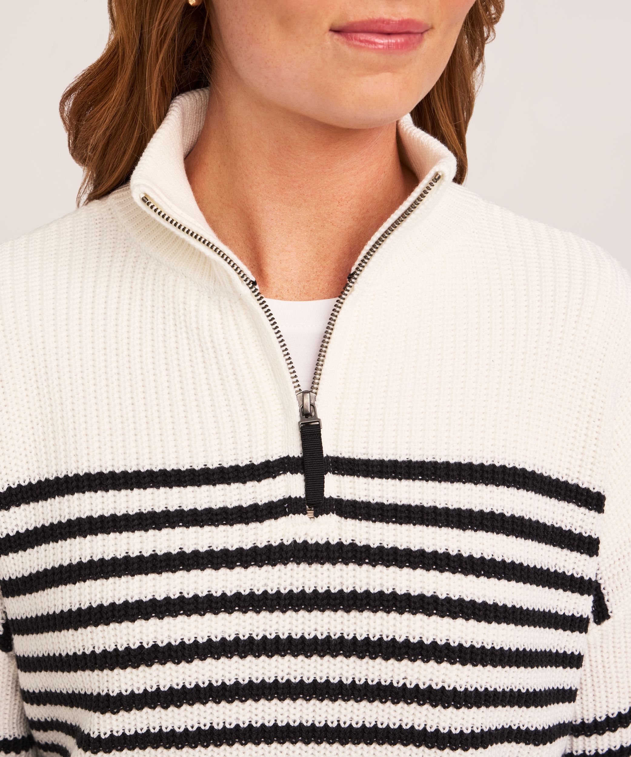 Chandail à glissière 1/4 pour femmes, Denver Hayes