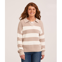 Denver Hayes Women's Johnny Collar Pullover Sweater