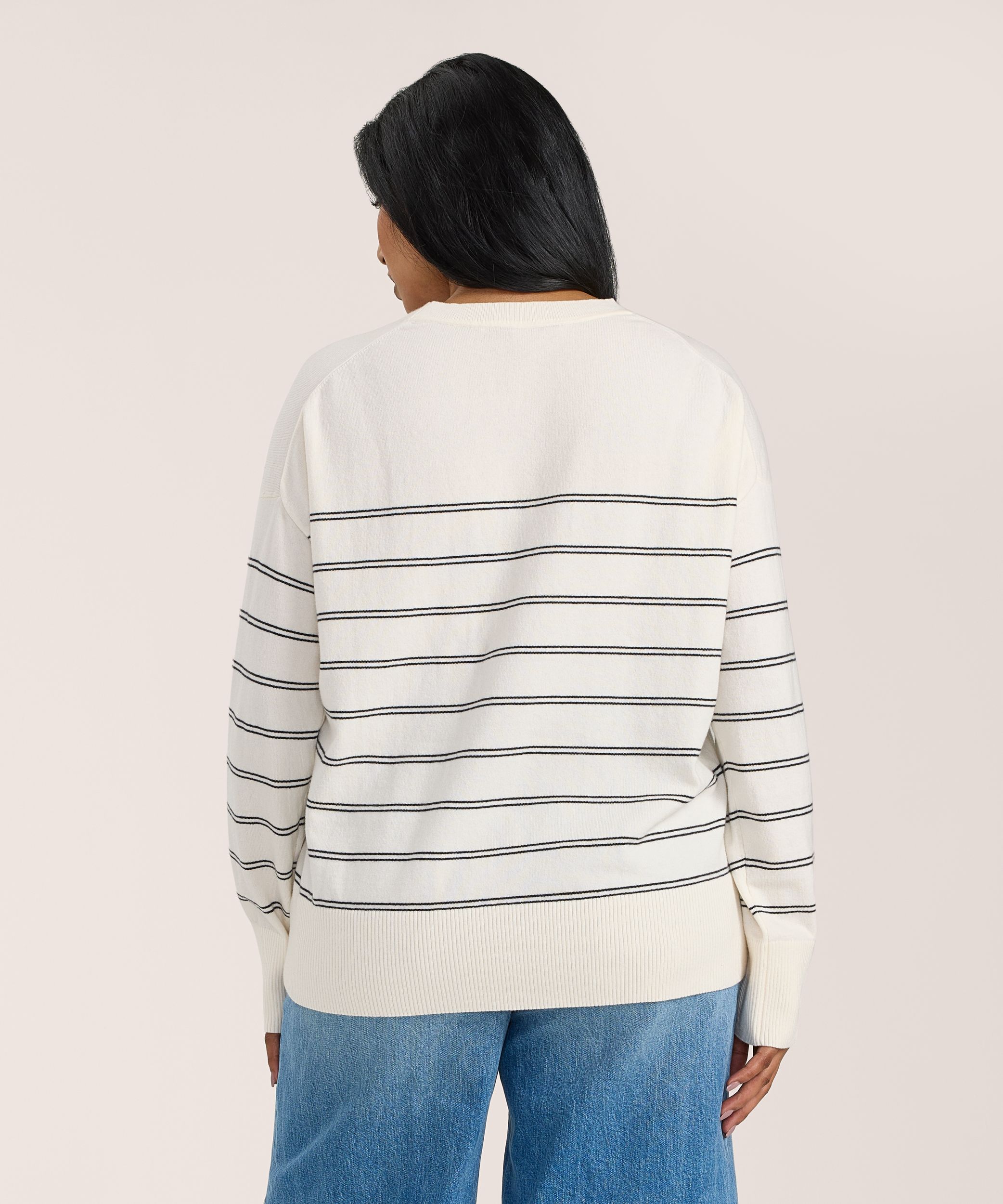 Denver Hayes Women's Everyday Cotton Crewneck Sweater