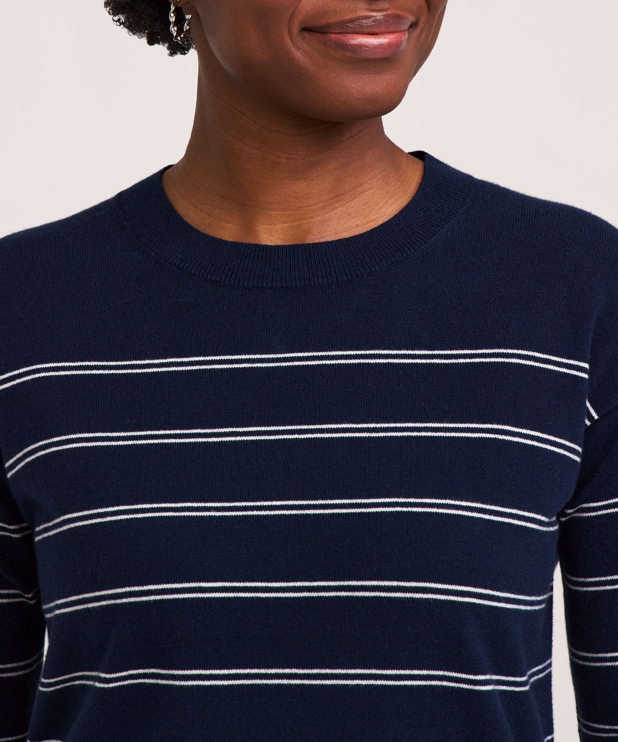 Denver Hayes Women's Everyday Cotton Crewneck Sweater
