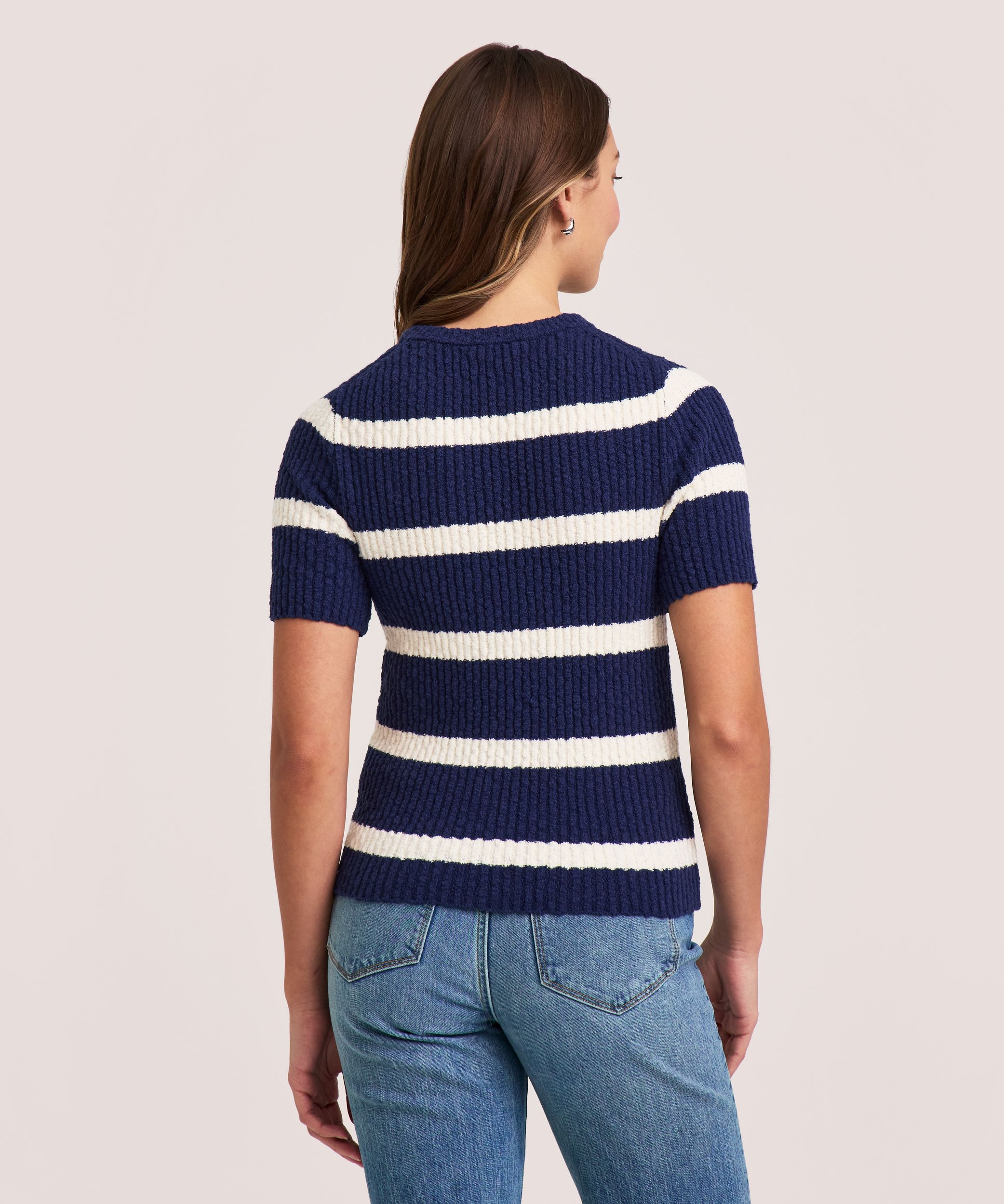 Denver Hayes Women's Short Sleeve Classic Sweater