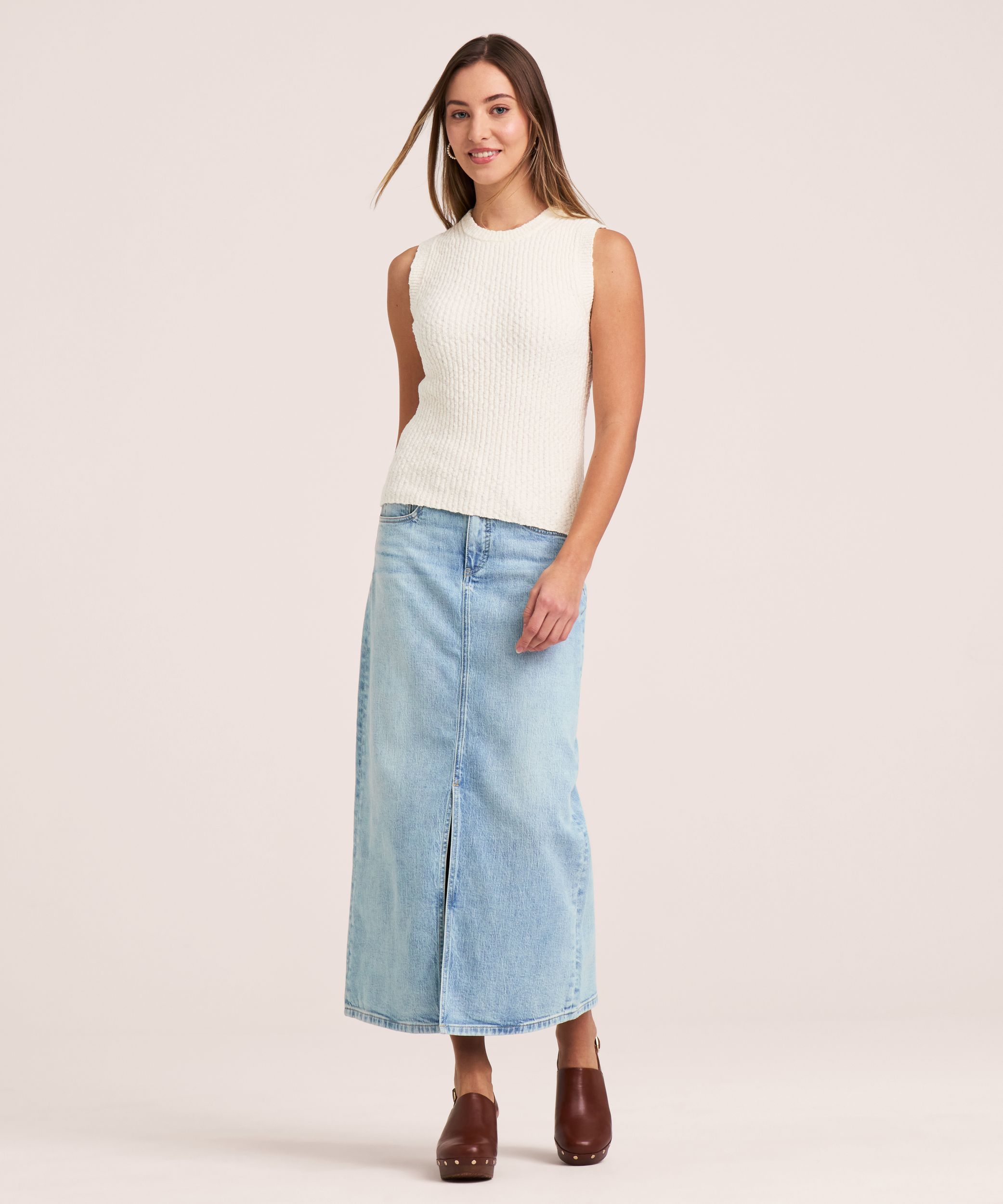 T-shirt style chandail de fantaisie sans manches pour femmes, Denver Hayes