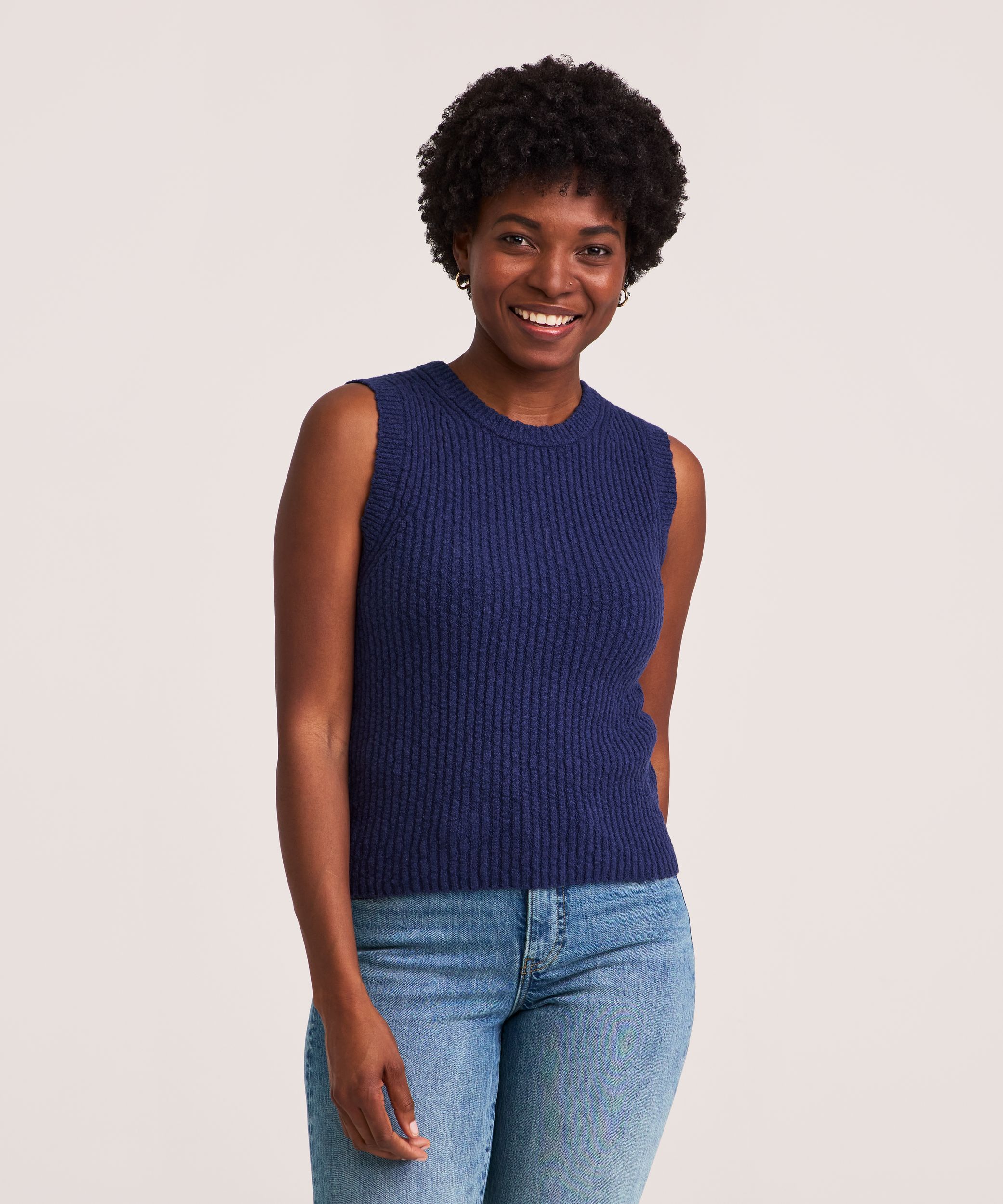 Pull classique sans manches pour femme Denver Hayes