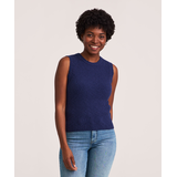 Denver Hayes Women's Sleeveless Novelty Sweater T-Shirt Front_Flat