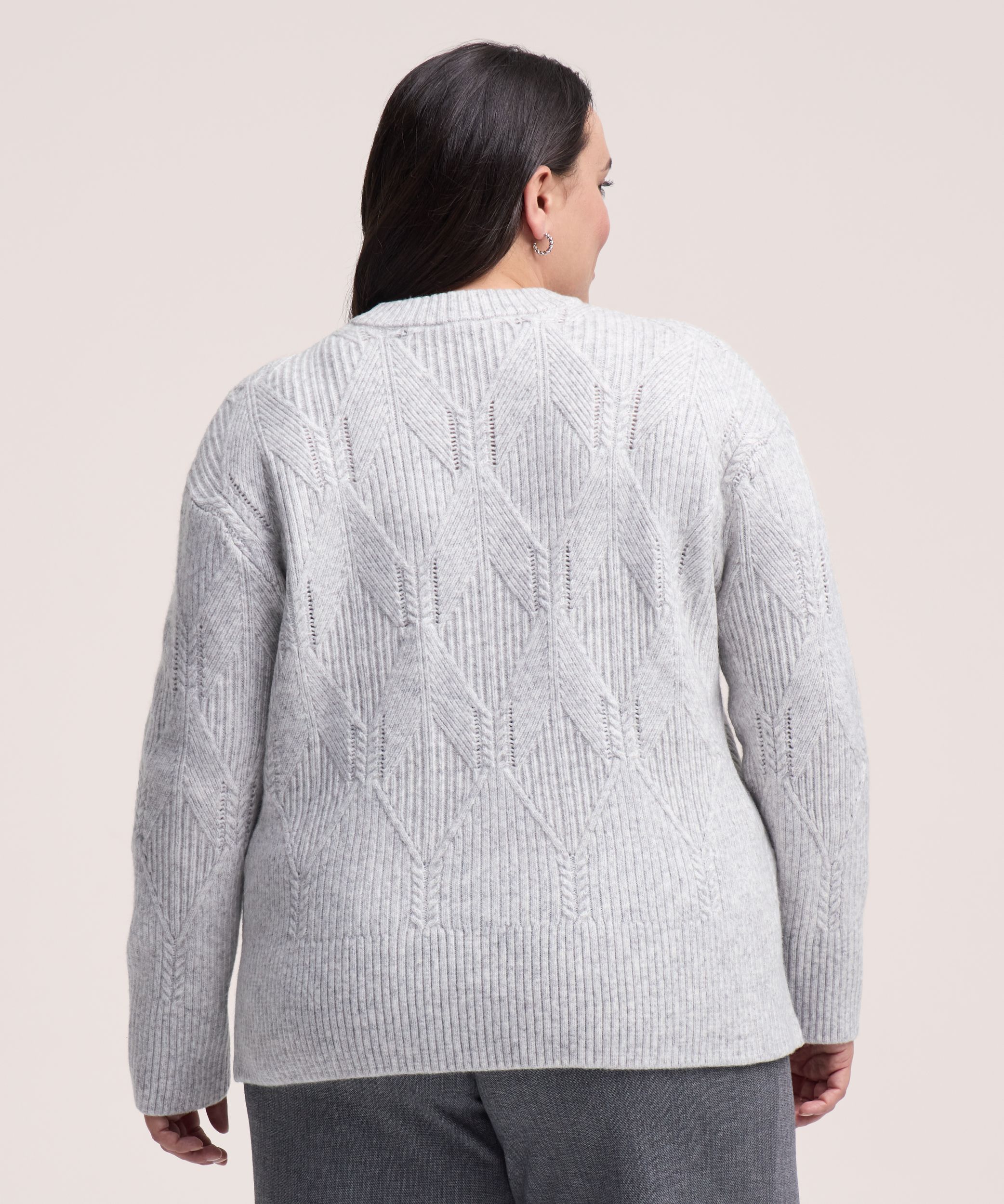 Chandail à encolure ras du cou pour femmes, Coy Geo, Denver Hayes