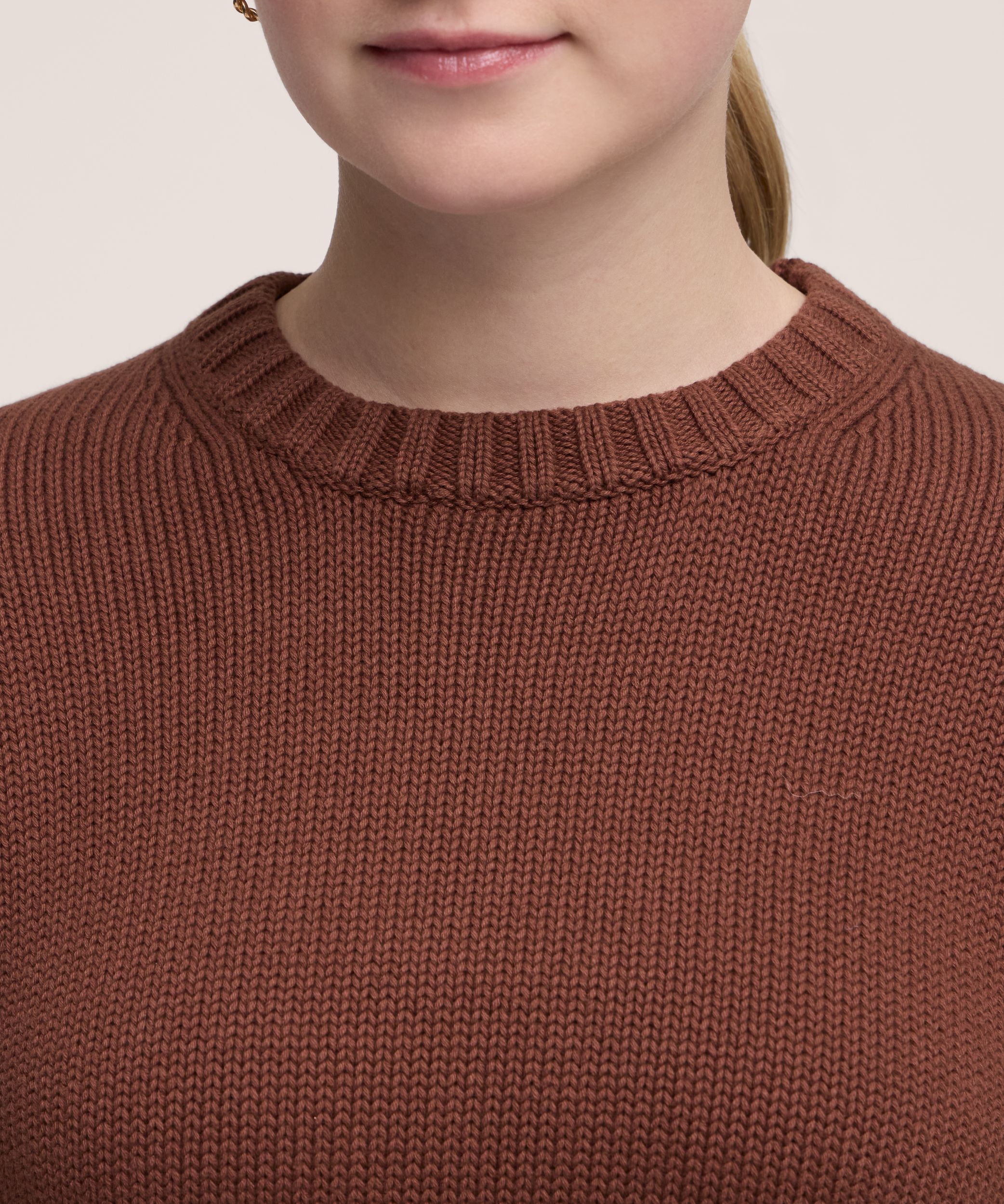 Denver Hayes Women's Cotton Crew Sweater