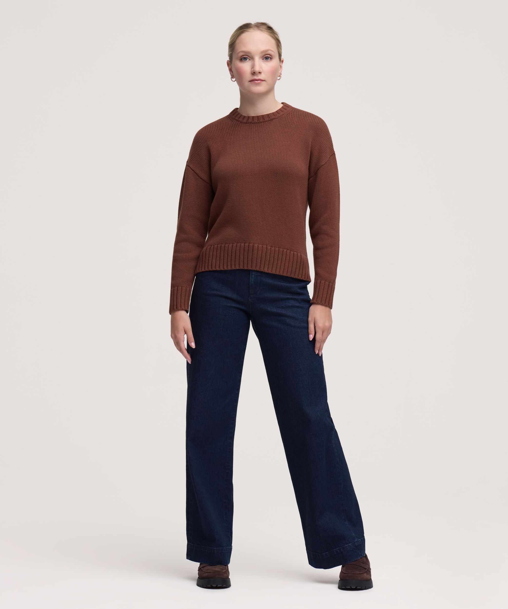 Denver Hayes Women's Cotton Crew Sweater