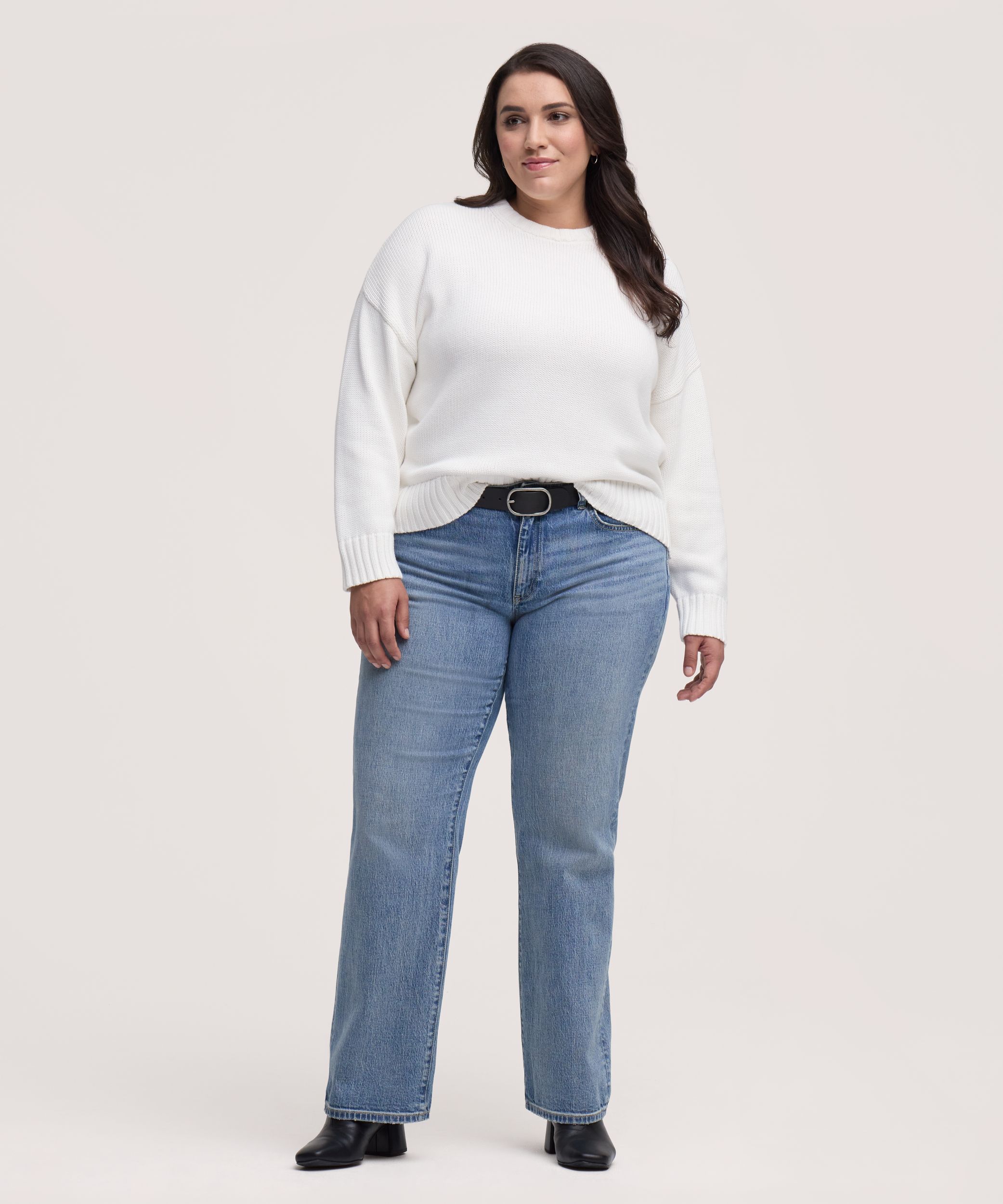 Denver Hayes Women's Cotton Crew Sweater