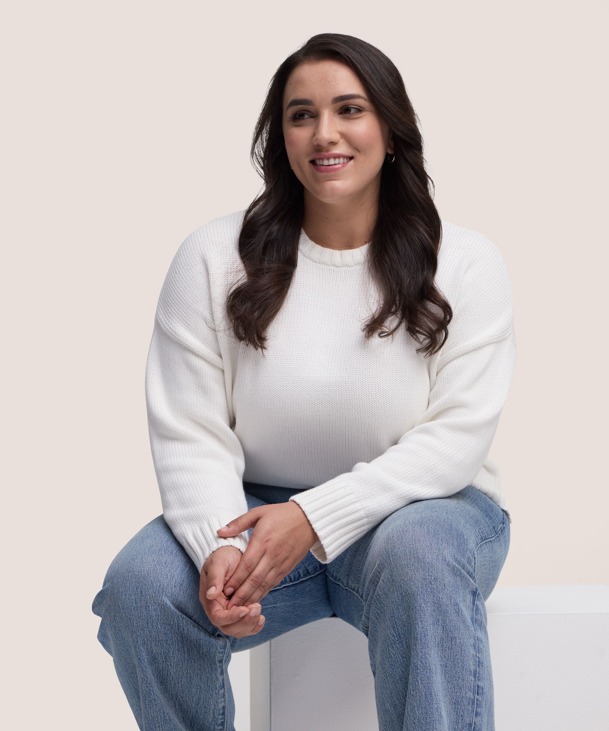 Denver Hayes Women's Cotton Crew Sweater