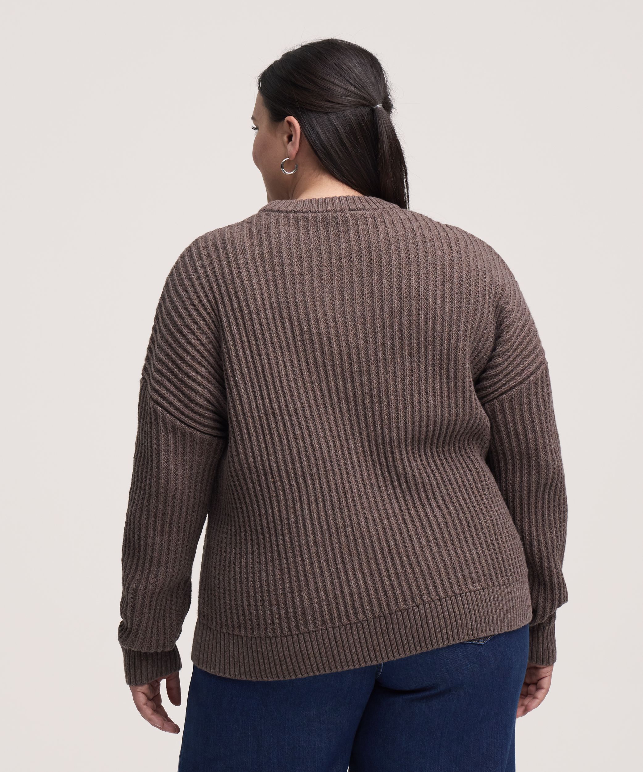 WindRiver Women's Cable Crewneck Sweater