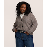 Cardigan boutonné doux et confortable pour femmes, Denver Hayes Front_Angled_Left