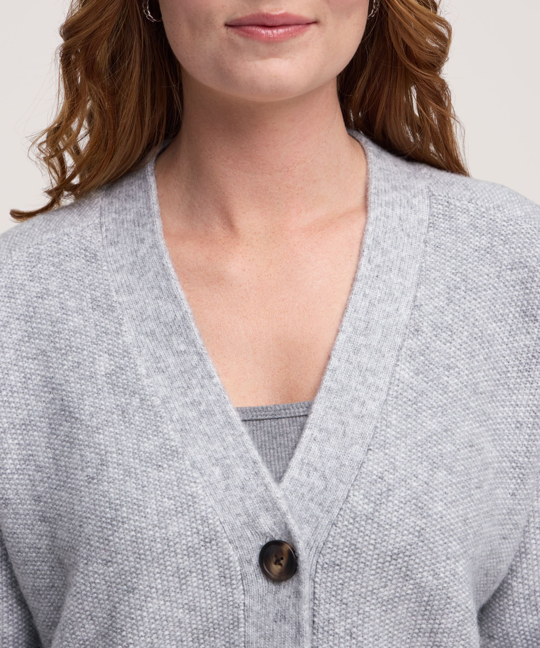 Cardigan boutonné doux et confortable pour femmes, Denver Hayes