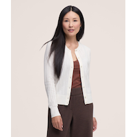Cardigan de tous les jours à micro-torsades pour femmes, Denver Hayes