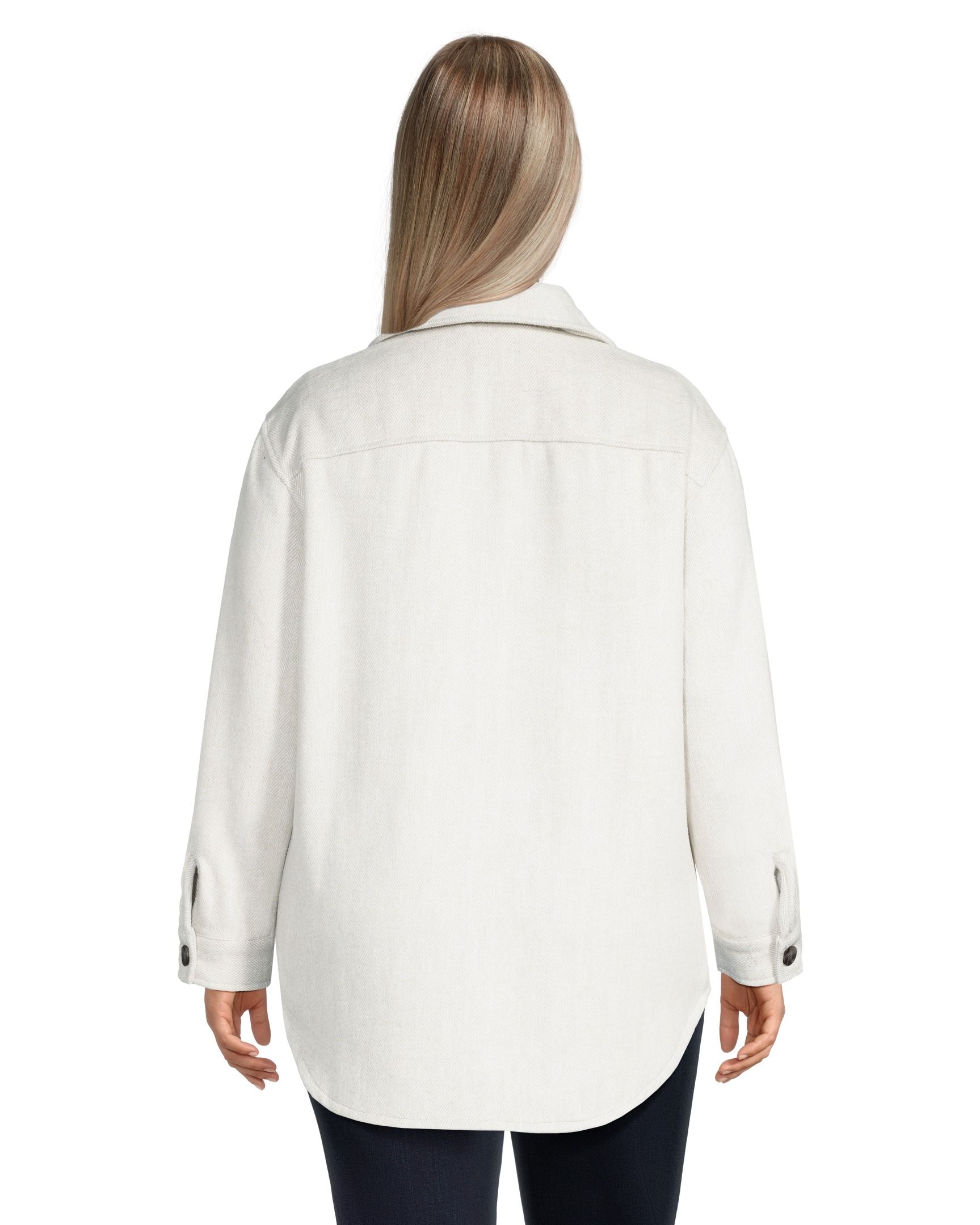Chemisier à Carreaux Oversize Femme - Manches Longues - Style Décontracté Bureau Ou Streetwear - 100% Polyester