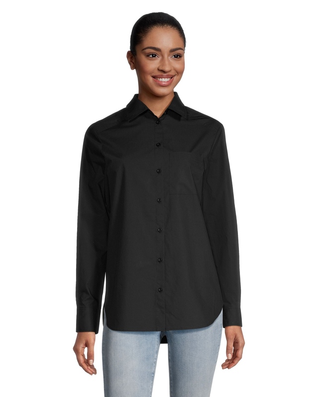 Chemise Femme Habillée Manches Longues - Coupe Ajustée Infroissable - Pour Bureau Et Quotidien - Plusieurs Coloris