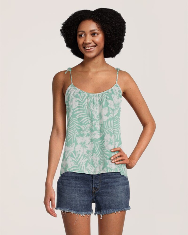 Débardeur en mousseline double pour femmes, FarWest