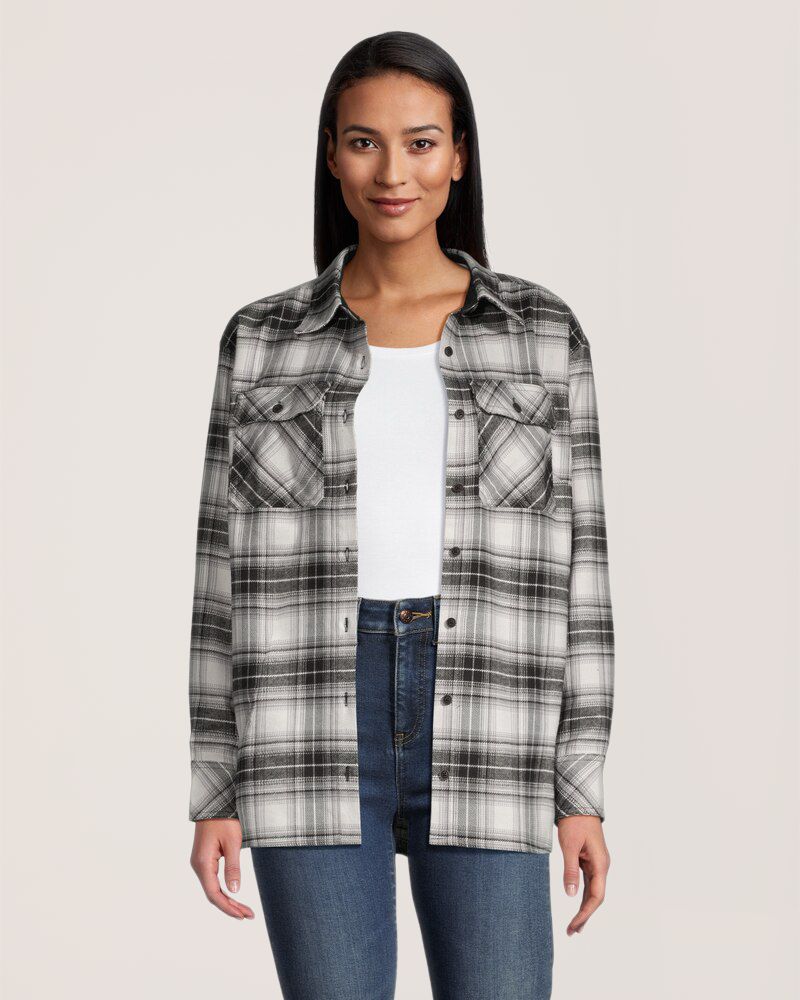 WindRiver Women's Oversized Flannel Shirt | Mark's