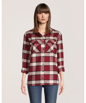 WindRiver Women's Oversized Flannel Shirt