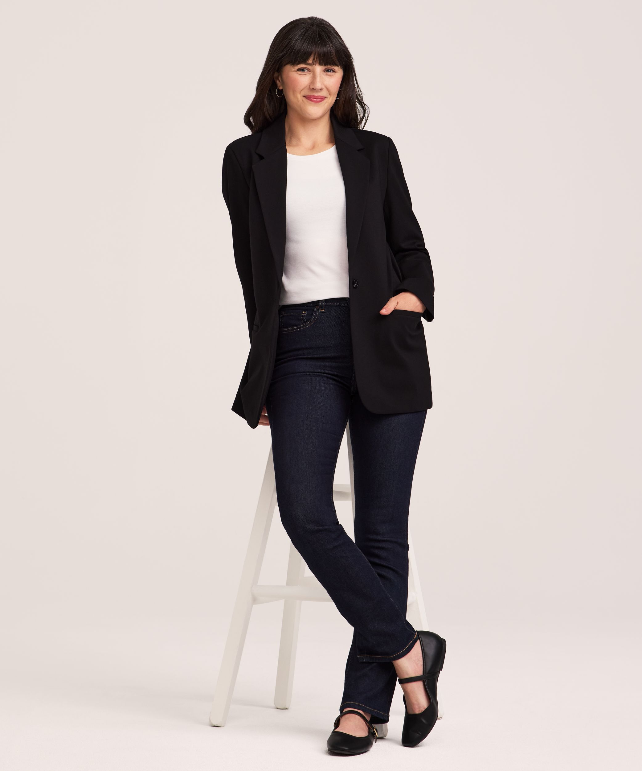 Blazer surdimensionné pour femmes, Denver Hayes