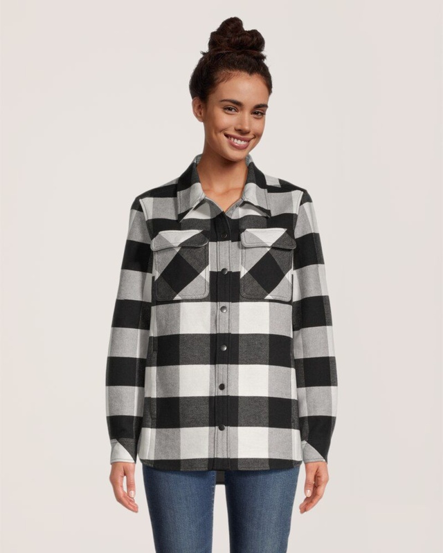 Surchemise d'extérieur en flanelle pour femmes, WindRiver