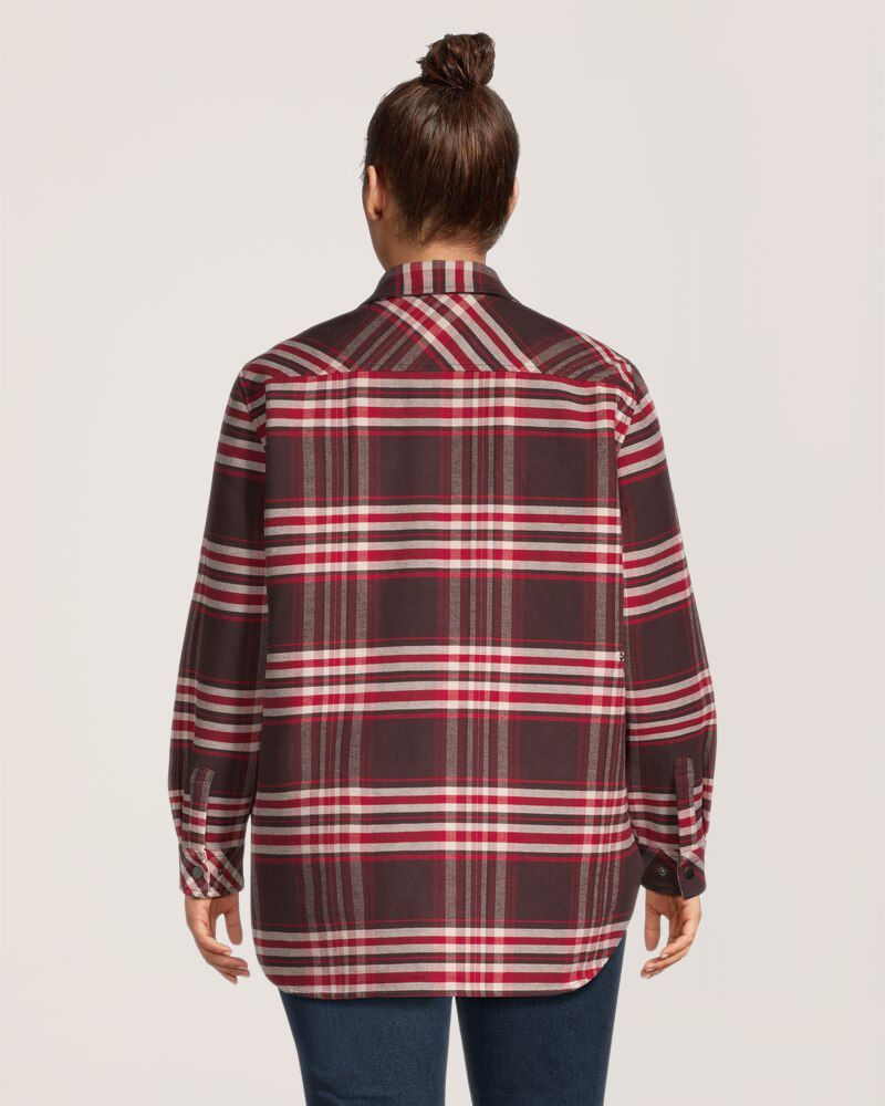 Surchemise d'extérieur en flanelle pour femmes, WindRiver