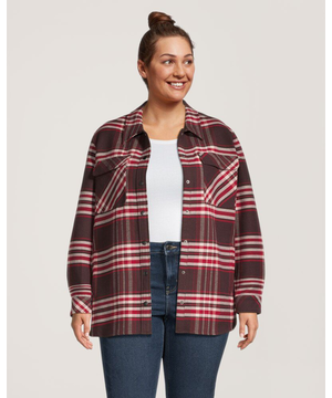 Surchemise d'extérieur en flanelle pour femmes, WindRiver