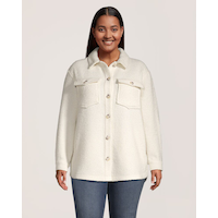 Denver Hayes Women's Core Shacket Front_Flat