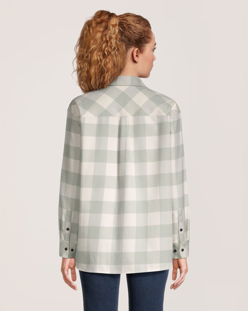 Chemise en flanelle surdimensionnée pour femmes, WindRiver