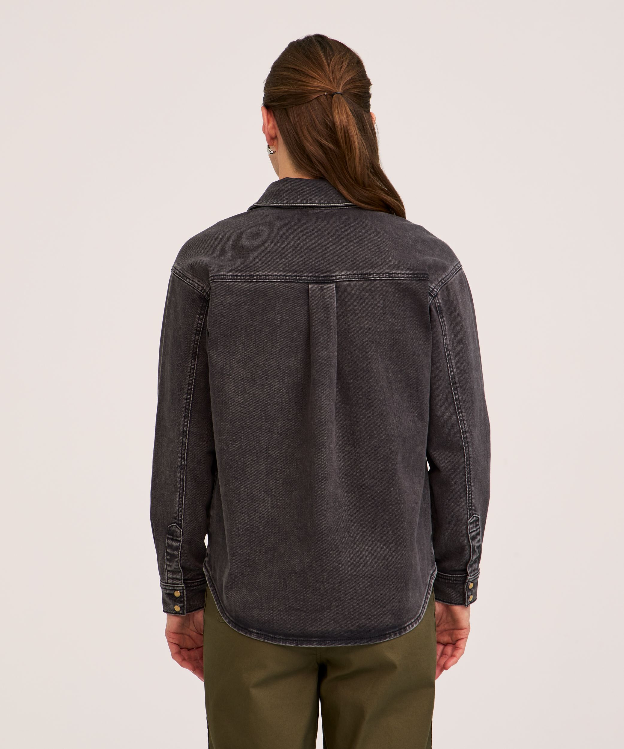 Veste-chemise en denim pour femmes, FarWest