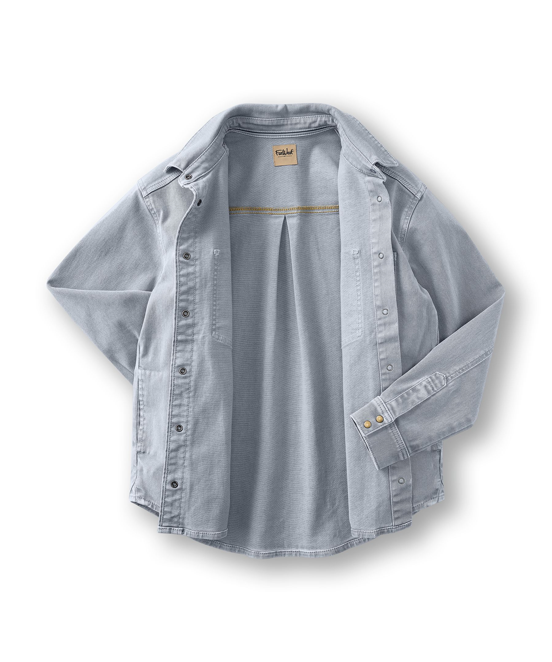 Veste-chemise en denim pour femmes, FarWest