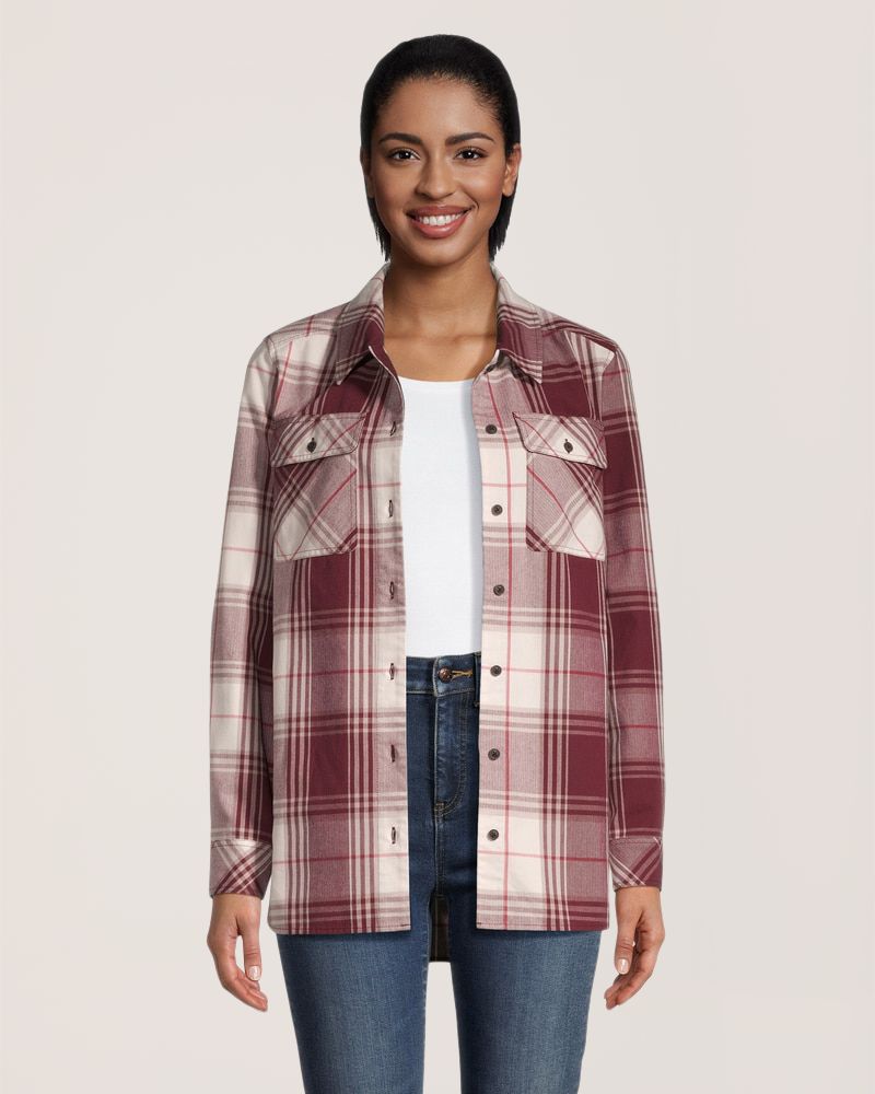 Chemise d’extérieur en sergé pour femmes, WindRiver