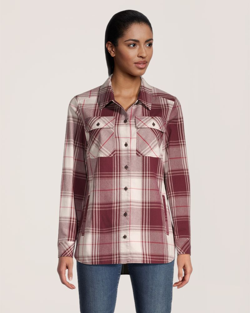 Chemise d’extérieur en sergé pour femmes, WindRiver