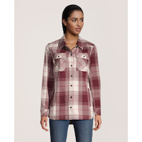 Chemise d’extérieur en sergé pour femmes, WindRiver Front_Flat