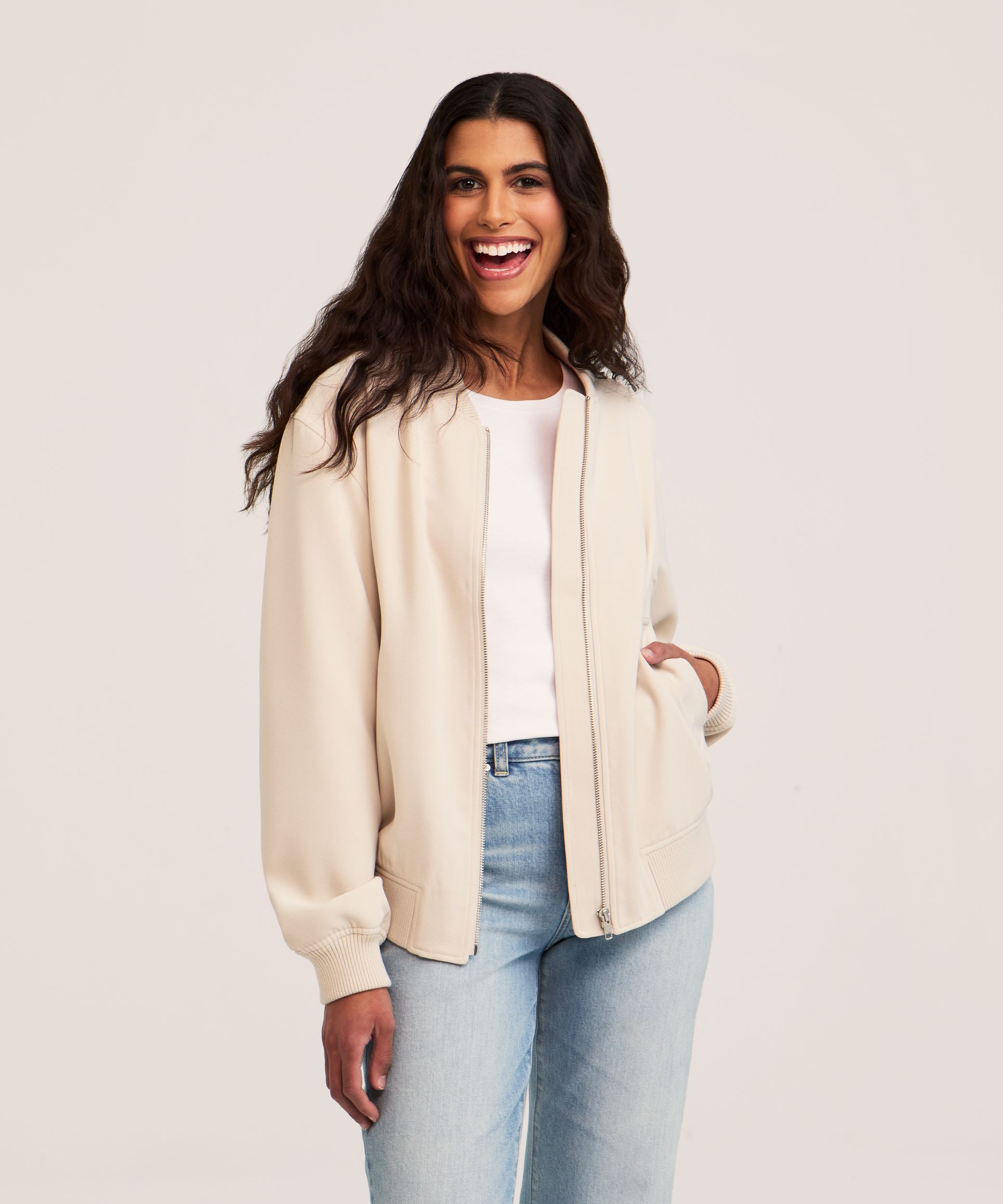 Blouson aviateur mode pour femmes, Denver Hayes
