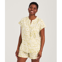 Chemise boutonnée décontractée pour femmes, FarWest Front_Flat