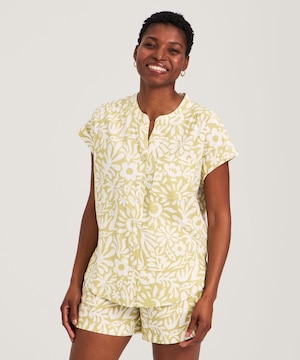 Chemise boutonnée décontractée pour femmes, FarWest